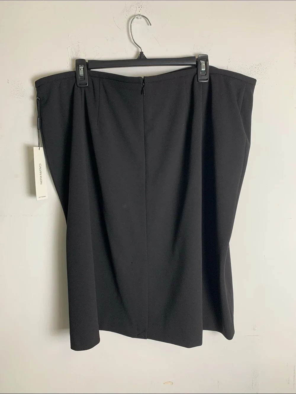 Calvin Klein Black Classic Pencil Skirt